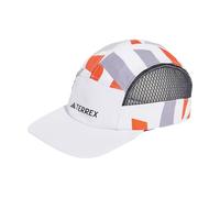 adidas Unisex Adulto Terrex Climacool 5PANEL Graphic Cap, White/Semi Impact Orange/Black, M