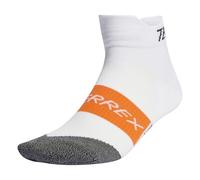 ADIDAS TERREX Calcetines deportivos 'Heat.Rdy Trail Running Speed Ankle' gris oscuro / naranja / blanco 42-44 gris oscuro / naranja / blanco
