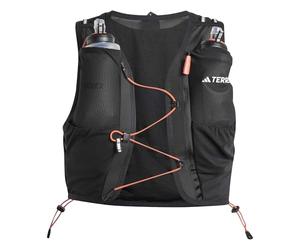 Adidas Unisex Adulto Terrex TechrockTrail Running Vest 5 L, Black / White / Impact Orange, M