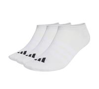 adidas Unisex - Adulto THIN&LIGHT SPORTSWEAR NO SHOW SOCKS 3 PAIR PACK, white/white/black, 2.5-4
