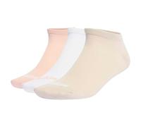 adidas Unisex adulto Thin Linear Low-Cut Socks 3 Pairs, wonder alumina/blush pink/white, 37-40