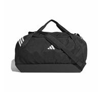 adidas Unisex - Adulto Tiro Duffle Bag Large with Bottom Compartment, Black/White, One Size