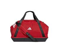 adidas Unisex Adulto Tiro Duffle Bag Large with Bottom Compartment Duffel Bag, Team Power Red 2/White, One Size