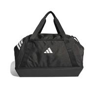 adidas Unisex - Adulto Tiro Duffle Bag Medium with Bottom Compartment, Black/White, One Size