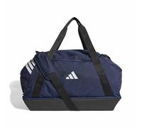 adidas Unisex Adulto Tiro Duffle Bag Medium with Bottom Compartment Duffel Bag, Team Navy Blue 2/White, One Size