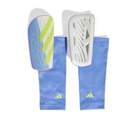 adidas Unisex Adulto Tiro SHINGUARD League, Blue Fusion/Lucid Pink/Lucid Lemon, L