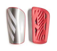 adidas Unisex - Adulto Tiro SHINGUARD League, Iron Met./Lucid Red/White/Zero Met., S