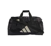 adidas Unisex - Adulto Training Defender Graphic Duffle Bag Medium, Black/Wonder Alumina, One Size