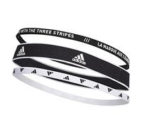 adidas Unisex adulto Training Headbands 3 Per Pack, Black / White / White, M
