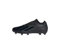 adidas Unisex Adulto X Crazyfast.3 Firm Ground Boots, Core Black/Core Black/Core Black, 41 1/3 EU