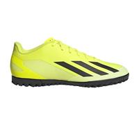 adidas Unisex Adulto X Crazyfast Club Turf Boots, Solar Yellow/Core Black/Cloud White, 46 EU
