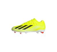 Adidas Unisex Adulto X Crazyfast League FG, Solar Yellow/Core Black/Cloud White, 44 EU