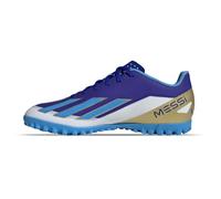 Adidas Unisex Adulto X Crazyfast Messi Club Turf Boots, Lucid Blue/Blue Burst/Cloud White, 42 EU