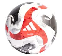 adidas Unisex Ball (Thermal-Bonding) Tiro Pro, Top:White/Black/Iron Met./Power Red Bottom:Bright Red/Silver Met., HT2428, 5
