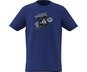 adidas Unisex - Bambini e Ragazzi Camo Graphic T-Shirt Junior, Team Royal Blue, 13-14 Years