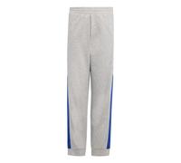 adidas Unisex - Bambini e Ragazzi Color Block Pants, Medium Grey Heather/Team Royal Blue/Glow Blue, 9-10 Years