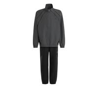 adidas Unisex - Bambini e ragazzi COLOR BLOCK WOVEN TRACKSUIT, grey six/black/white, 5-6 Years