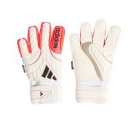 adidas Unisex - Bambini e Ragazzi Copa Goalkeeper Glove Match FINGERSAVE Junior, White/Lucid Red/Black, 6