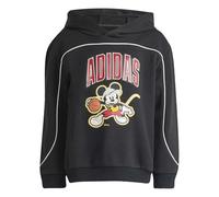 adidas Unisex - Bambini e Ragazzi Disney Mickey Mouse Hooded Sweatshirt, Black/Off White, 4-5 Years