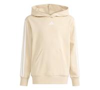 adidas Unisex - Bambini e Ragazzi Essentials 3 Stripes Hoodie, Crystal Linen/White, 7-8 Years