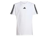 adidas Unisex niños Essentials 3 Stripes T-Shirt, White/Black, 13-14 Years