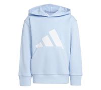 Adidas Unisex - Bambini e Ragazzi Essentials Big Logo Hoodie, Glow Blue/White, 5-6 Years