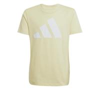 adidas Unisex - Bambini e Ragazzi Essentials Big Logo T-Shirt, Core Black/Cloud White, 7-8 Years