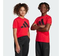 adidas Unisex niños Essentials Big Logo T-Shirt, Pure Ruby/Black, 9-10 Years