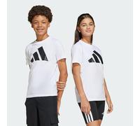 adidas Unisex - Bambini e Ragazzi Essentials Big Logo T-Shirt, White/Black, 11-12 Years
