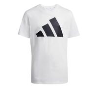 adidas Unisex niños Essentials Big Logo T-Shirt, White/Black, 13-14 Years