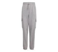 adidas Unisex - Bambini e Ragazzi Essentials Cargo Pants, Medium Grey Heather/White, 13-14 Years