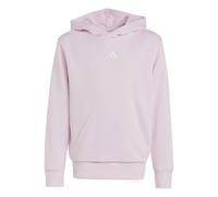 adidas Unisex - Bambini e Ragazzi Essentials Pocket Hoodie, Clear Pink/White, 7-8 Years