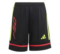 adidas Unisex - Bambini e Ragazzi F50 Shorts Kids, Black/Team Solar Yellow 2/Lucid Red, 9-10 Years