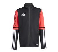 adidas Unisex - Bambini e Ragazzi F50 Training Jacket Kids, Black/Lucid Red/White, 9-10 Years