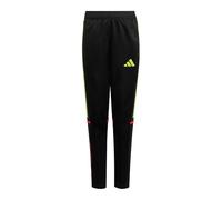 adidas Unisex - Bambini e Ragazzi F50 Training Pants Kids, Black/Team Solar Yellow 2/Lucid Red, 11-12 Years