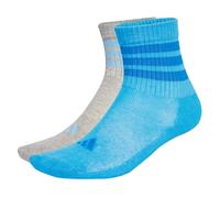 adidas Unisex - Bambini e ragazzi KIDS ANTI SLIP SOCKS, blue burst/medium grey heather, 6-7 Years