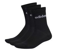 Calcetines adidas c lin crew 3p black 31 - 33