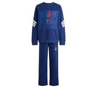 adidas Unisex - Bambini e ragazzi MARVEL SPIDER-MAN JOGGER, dark blue/off white, 2-3 Years