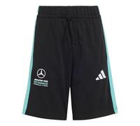 adidas Unisex - Bambini e Ragazzi Mercedes - AMG Petronas Formula 1 Team DNA Short, Black/Semi Mint Rush, 15-16 Years