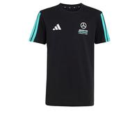 adidas Unisex - Bambini e Ragazzi Mercedes - AMG Petronas Formula 1 Team DNA tee, Black/Semi Mint Rush, 7-8 Years