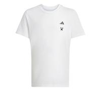 adidas Unisex - Bambini e Ragazzi Minecraft Training T-Shirt, White, 9-10 Years