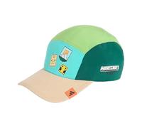 adidas Unisex - Bambini e Ragazzi Minecraft Youth Cap, Collegiate Green/Semi Lucid Lime/Semi Mint Rush/Magic Beige, XXS-XS