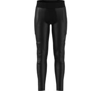 adidas Unisex - Bambini e ragazzi PADDED GOALKEEPER BASELAYER LONG TIGHT KIDS, black, 11-12 Years