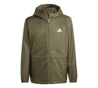 adidas Unisex - Bambini e ragazzi RAIN JACKET, olive strata, 13-14 Years