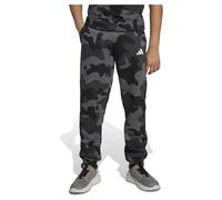 adidas Unisex - Bambini e Ragazzi Seasonal Essentials Camo Fleece Pant Juniors, Black/White, 15-16 Years