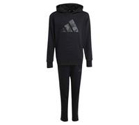 adidas Unisex - Bambini e ragazzi SEASONALS CAMO TRACKSUIT, black/carbon, 9-10 Years