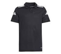 adidas Unisex - Bambini e Ragazzi SQUADRA25 Cotton Polo Kids, Black/White, 7-8 Years