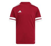 adidas Unisex - Bambini e Ragazzi SQUADRA25 Jersey Short Sleeve Kids, Team Power Red 2 / White, 9-10 Years
