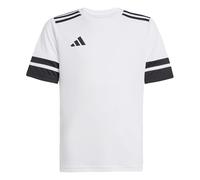 adidas Unisex - Bambini e Ragazzi SQUADRA25 Jersey Short Sleeve Kids, White/Black, 5-6 Years