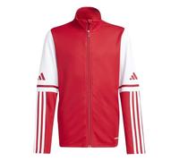 adidas Unisex - Bambini e ragazzi SQUADRA25 TRAINING JACKET KIDS, team power red 2/white, 11-12 Years